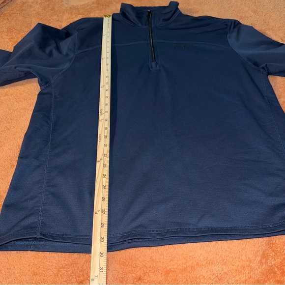 Timberland Navy Quarter-Zip Pullover - Men's XL - Picture 5 of 6